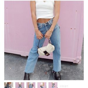 colorful natalie size medium jeans. worn twice and in like-new condition